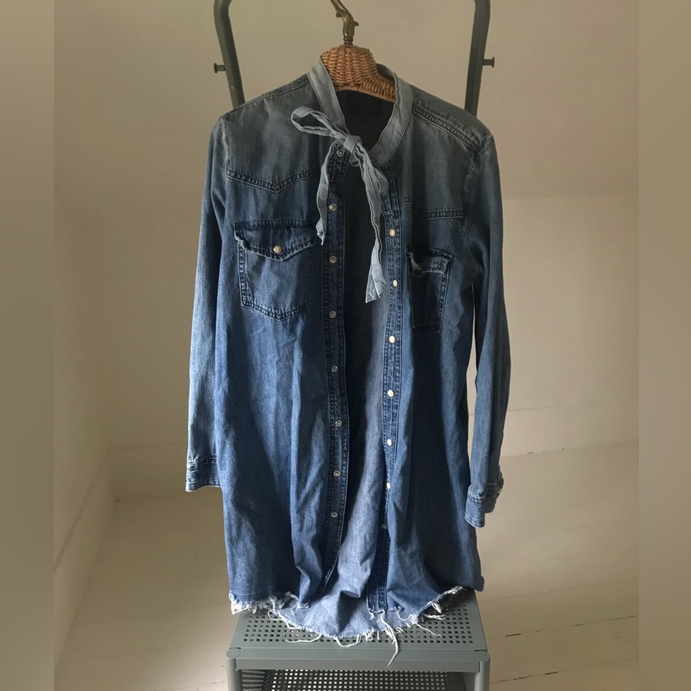 Lucky brand denim tunic